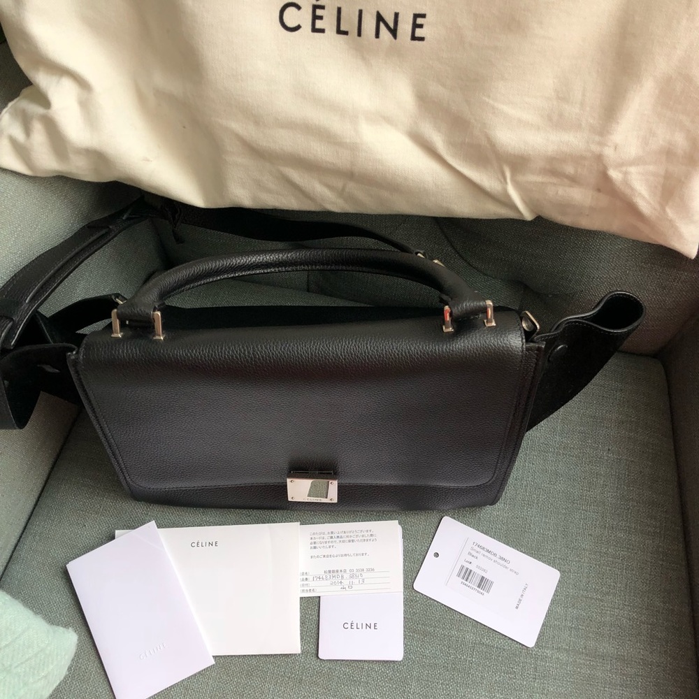 Celine Small Trapeze in Black - Picture 8 of 8